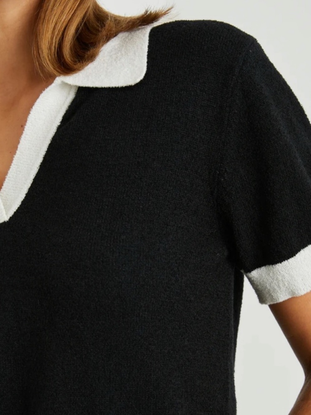 RAILS ‘Arya’ Collared Knit Top - Picture 2 of 14